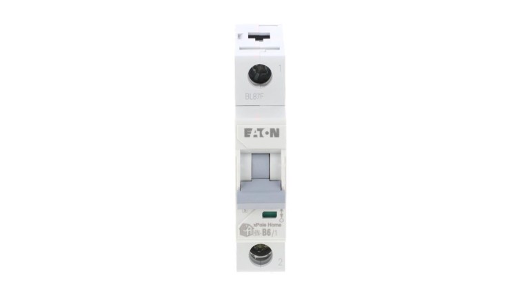 Wyłącznik nadprądowy Eaton 1P 6A B 6kA xPole Home