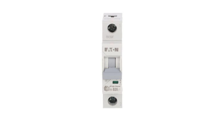 Wyłącznik nadprądowy Eaton 1P 20A B 6kA xPole Home
