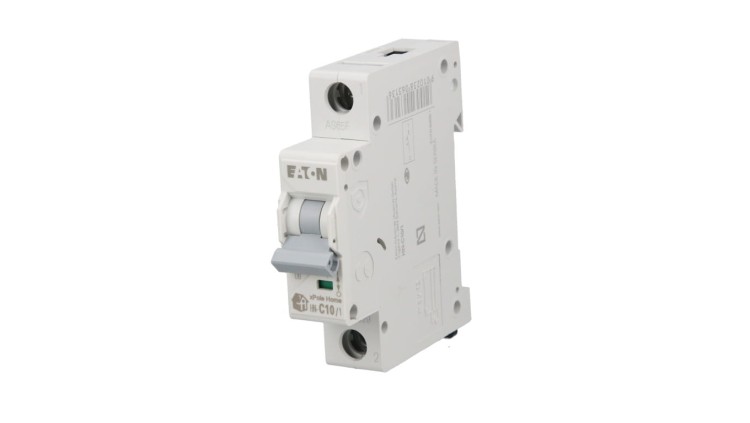 Wyłącznik nadprądowy Eaton 1P 10A C 6kA xPole Home