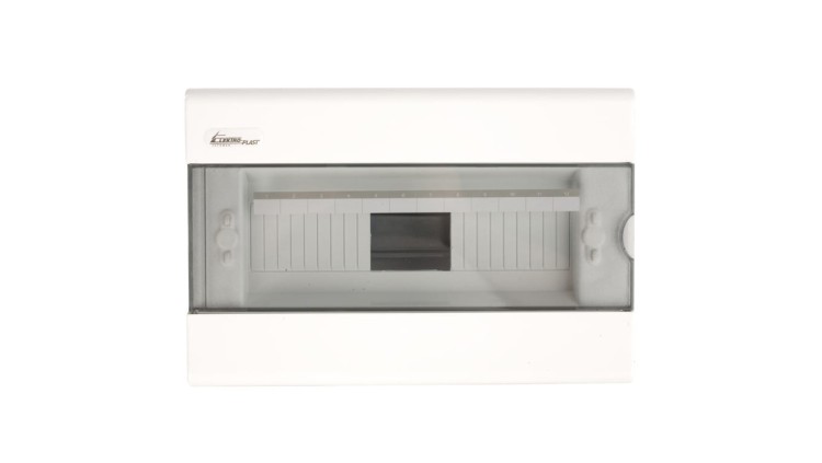 Rozdzielnica SRn-12 Elektro-Plast, 12 modułów, IP40, drzwi przezroczyste PC