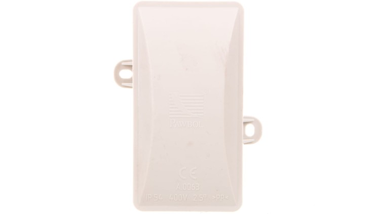 Puszka Pawbol Klick A.0063, biała, 90×45 mm, IP54