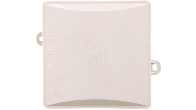 Puszka hermetyczna Pawbol KLIK 90×90 mm IP54 biała – widok produktu