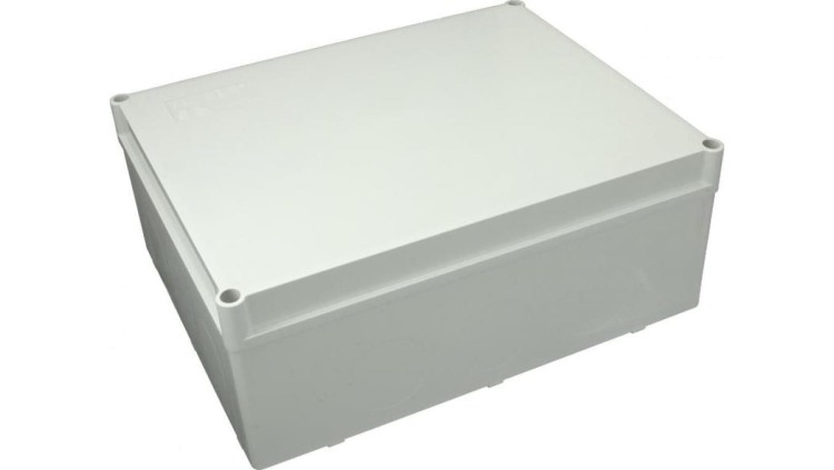 Puszka hermetyczna S-BOX 616, IP65, 300×220×120 mm, szara, natynkowa