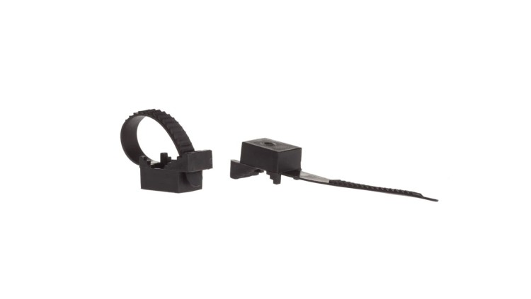 Uchwyt paskowy UP-22 czarny UV Elektro-Plast Opatówek