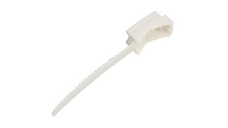 Uchwyt paskowy UP-50 biały 21×60 mm 12.3 Elektro-Plast Opatówek