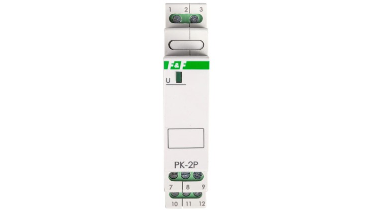 Przekaźnik pomocniczy F&F PK-2P-24V 2P 8 A na szynę DIN
