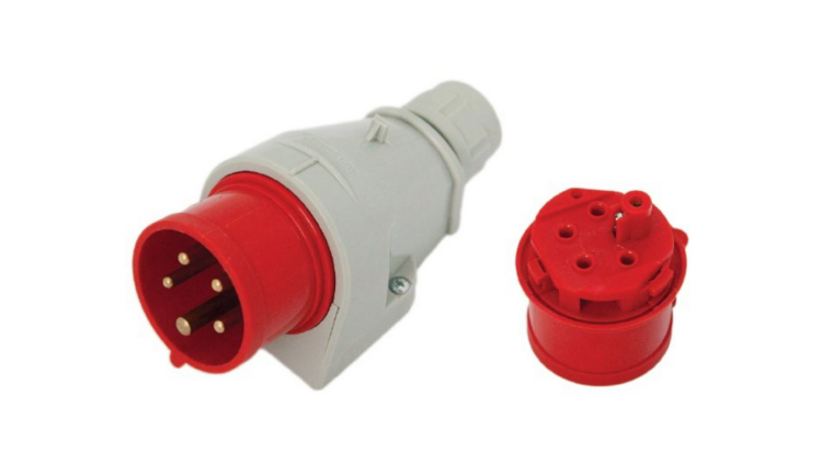 Tarel 117 – wtyczka izolacyjna odbiornikowa 32A 400V 5P IP44