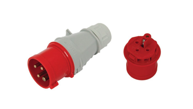 Tarel 105 – wtyczka izolacyjna przenośna 16A 400V 5P IP44