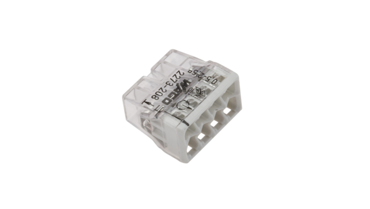 WAGO 2273-208 – szybkozłączka 8-torowa 0,5–2,5 mm² COMPACT