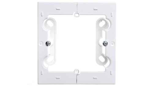 Puszka natynkowa głęboka pojedyncza Simon 54 Premium DSC/11 biała, głębokość 40 mm