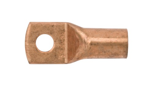 Końcówka oczkowa Ergom KM 95/10 E11KM-01010106000, miedź, bez izolacji, przekrój przewodu 95 mm², oczko 10 mm.