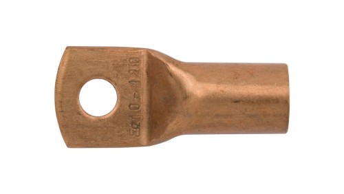 Końcówka oczkowa Ergom KM 120/10 E11KM-01010106600, miedź, bez izolacji, przekrój przewodu 120 mm², oczko 10 mm.