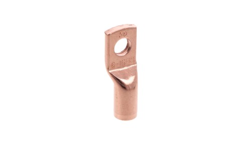 Ergom KM 16/6 końcówka oczkowa miedziana 16 mm² otwór 6 mm E11KM-01010102902 – opakowanie 10 szt.