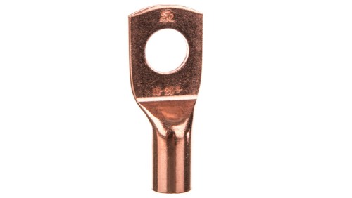 Ergom KM 25/10 końcówka oczkowa miedziana 25 mm² otwór 10 mm E11KM-01010103602 – opakowanie 10 szt.