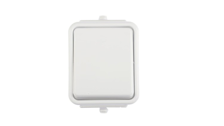 Łącznik jednobiegunowy Schneider Electric Cedar WNT100C01 biały IP44 10A 250V