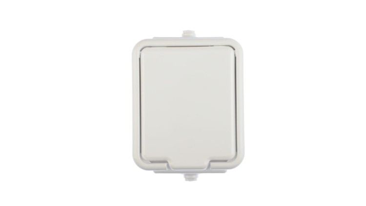 Gniazdo pojedyncze Schneider Electric Cedar NT130H01 hermetyczne IP44 16A biały z klapką