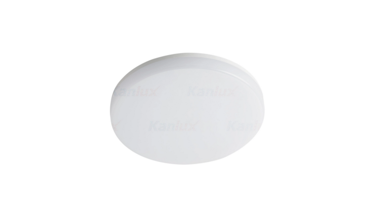 Plafoniera LED Kanlux VARSO HI 26448, 36W, 3600lm, 4000K, IP54, biały kolor, Ø327 mm – widok produktu.