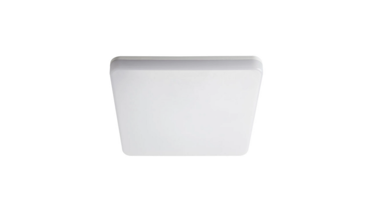 Plafoniera LED Kanlux VARSO 26447, kwadratowa, 24W, 2280lm, 4000K, IP54, biały kolor – widok produktu.