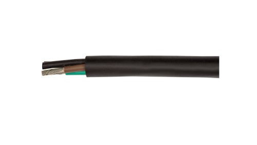 przewód H07RN-F (OnPD) 4×6 żo 450/750 V – gumowy, Ø≈16,9 mm, bęben 100 m