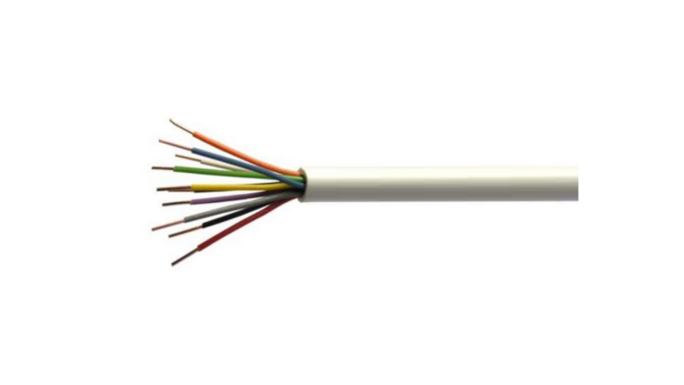Elpar YTDY 10×0,5 – przewód domofonowy Cu, PVC biały, 10 żył, krążek 100 m, CPR Eca