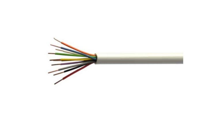 Elpar YTDY 6×0,5 – przewód domofonowy Cu, PVC biały, 6 żył, krążek 100 m, CPR Eca