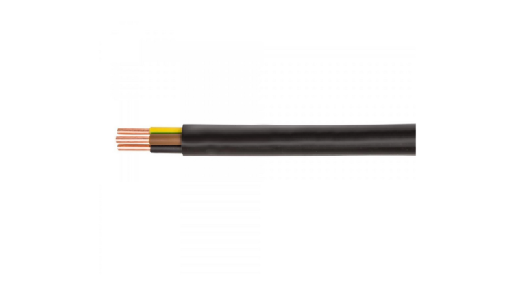 Kabel YKY 4×2,5 żo RE 0,6/1 kV (NYY) – miedziany, PVC/PVC, do ziemi i kanałów