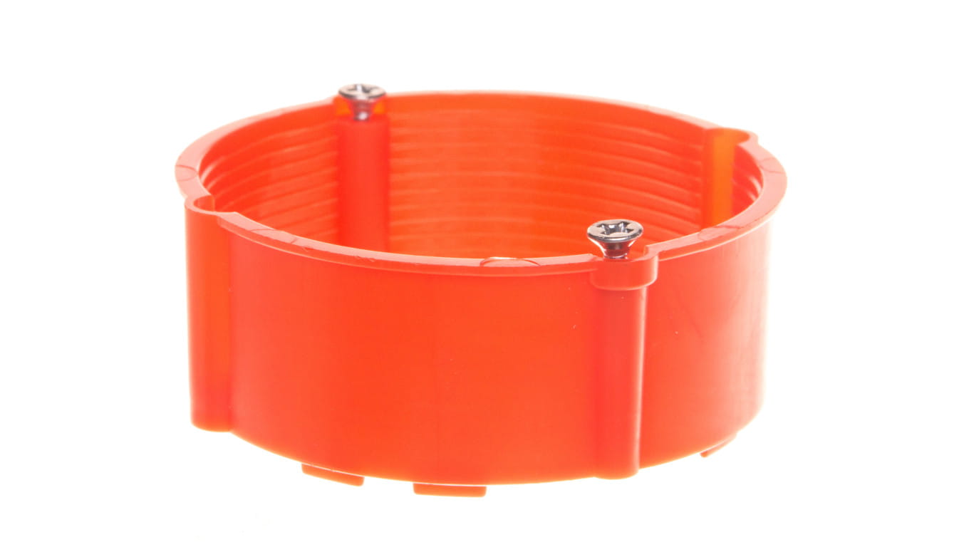Widok pierścienia dystansowego PK-60 24 mm czerwonego