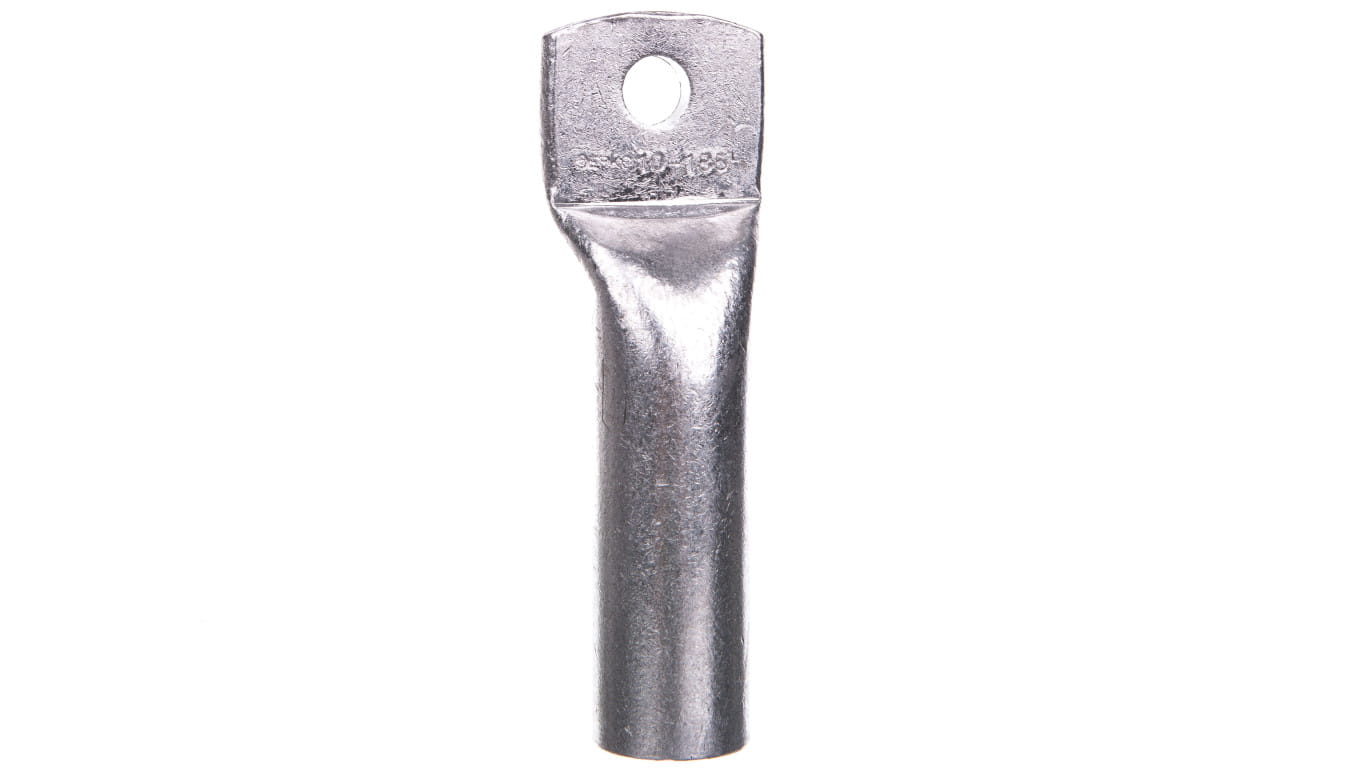 Końcówka oczkowa Erko ARC 185 mm² M10 – widok z przodu.